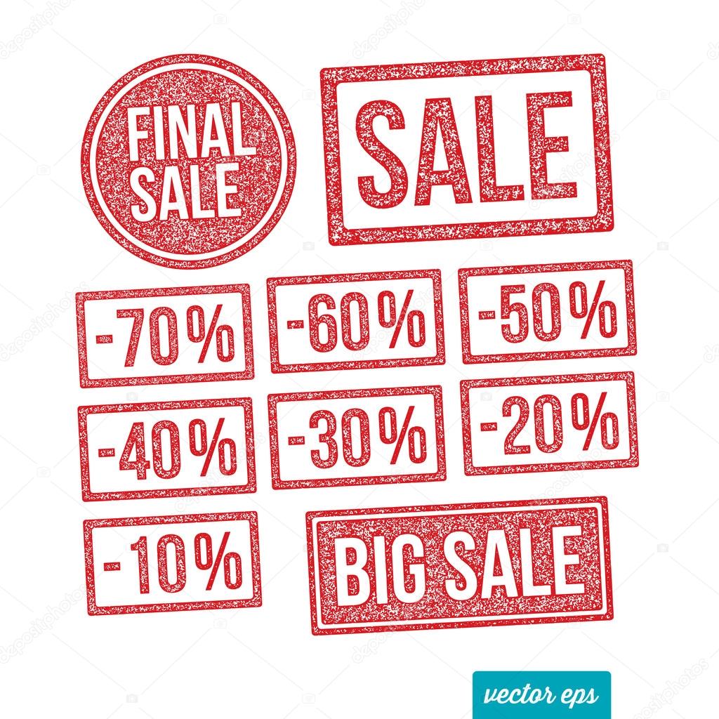 Business  rubber stamp set
