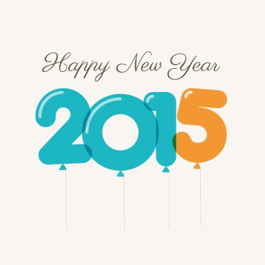 Mutlu yeni yıl 2015 kartları