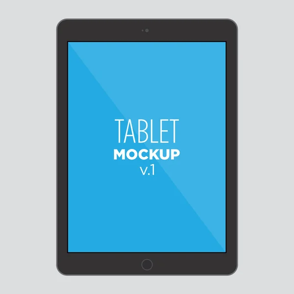 Tablet Mock Up V1 — Stock Vector © Thecorner 56317789