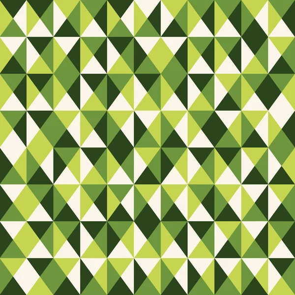 Groene laag poly patroon achtergrond. — Stockvector