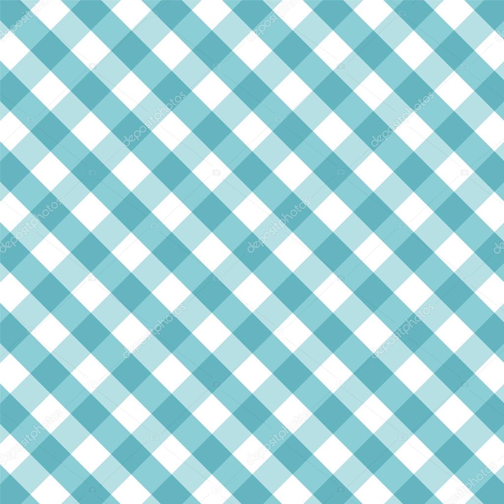 Gingham tablecloth pattern background.