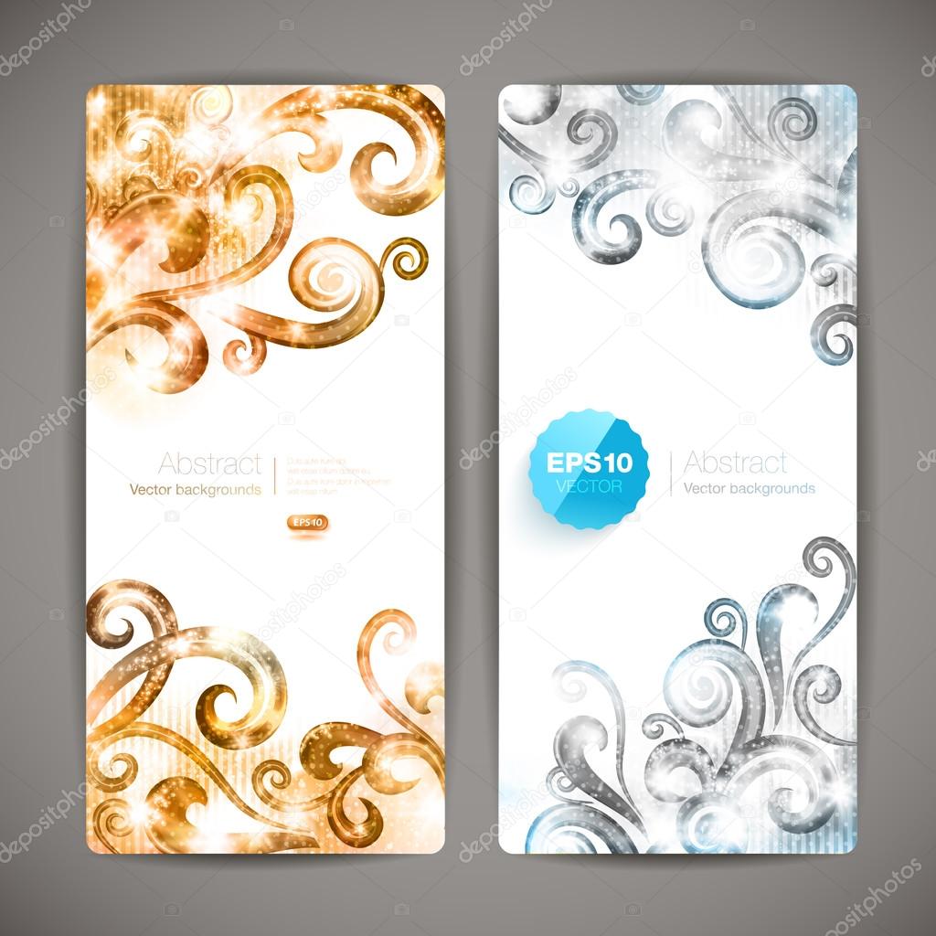 Gold and silver  templates