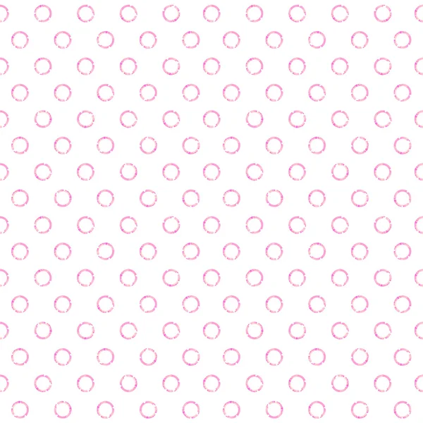 Seamless pattern with circles — Stock Vector