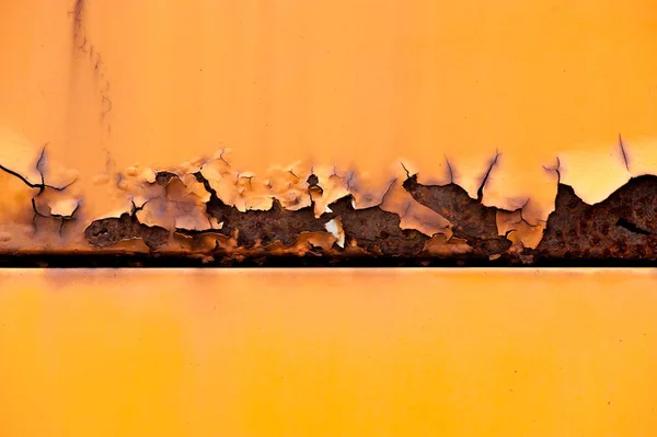 Colorful rusty metal panel — Stock Photo, Image