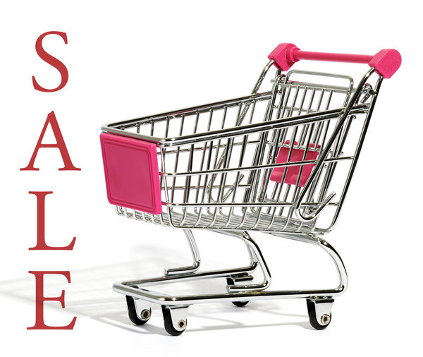 Пустая корзина со словом - Продажа
