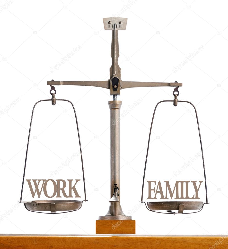 Perfect balance between work and family