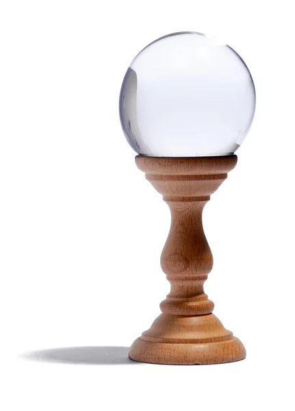 Glass globe for fortunetelling — Stock Photo, Image