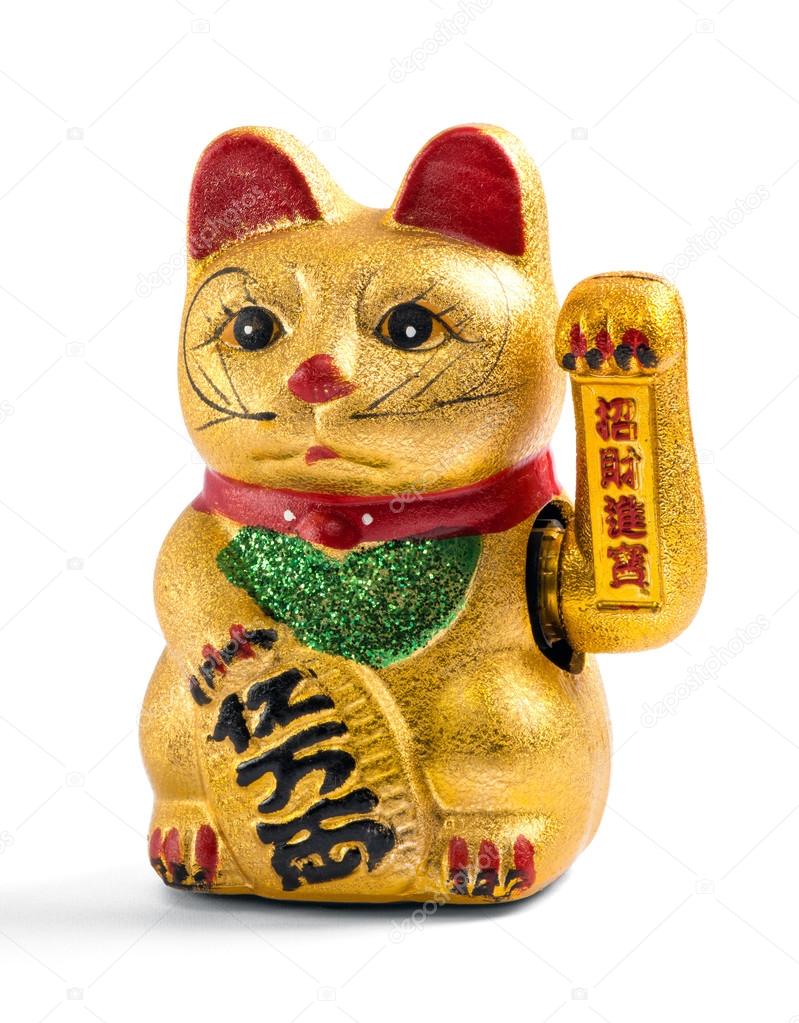 Lucky charm cat