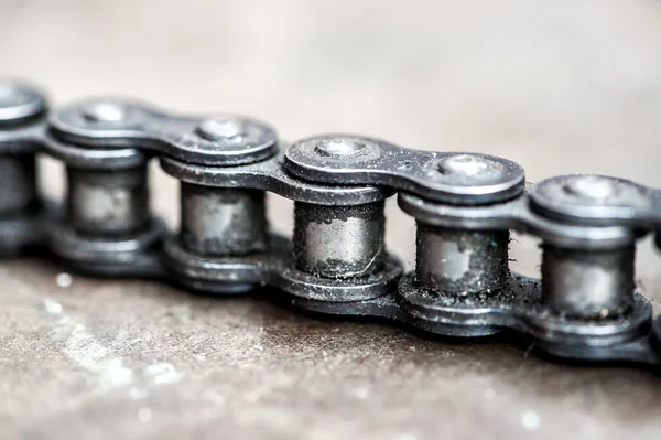 Grungy dirty chain detail — Stock Photo, Image