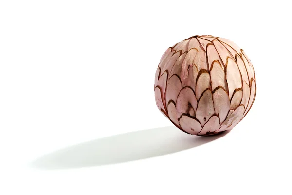 Esfera rosa madera — Foto de Stock