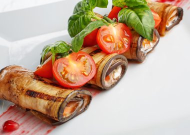 iştah açıcı Restoran gıda beyaz arka plan üzerinde