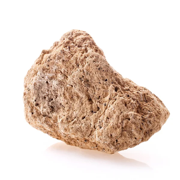 Изолированный морской камень — стоковое фото