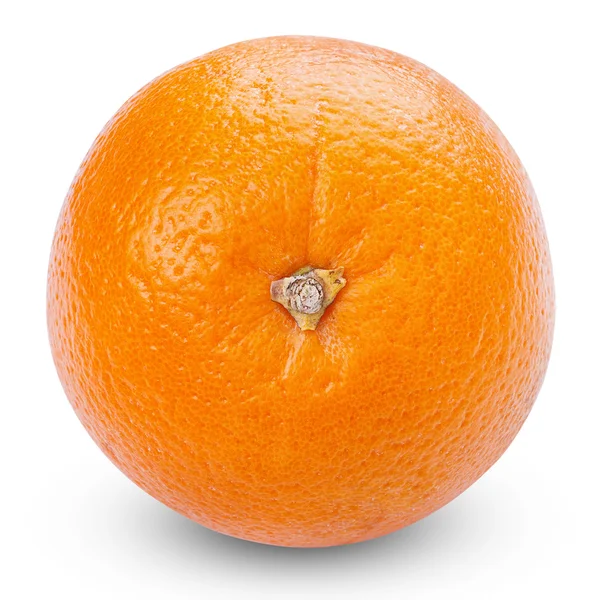 Спелый оранжевый на белом фоне — стоковое фото