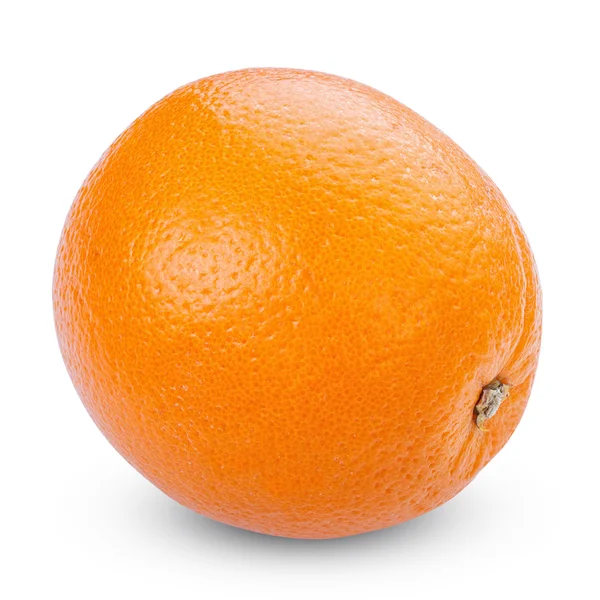 Orange mûr isolé sur fond blanc — Photo