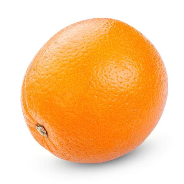 Спелый оранжевый на белом фоне — стоковое фото
