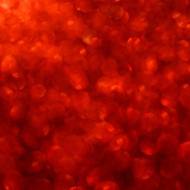 Parlak kırmızı glitter bokeh Noel arka plan