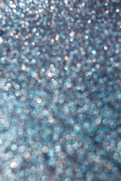 Blauwe abstracte achtergrond bokeh met gekleurd licht — Stockfoto