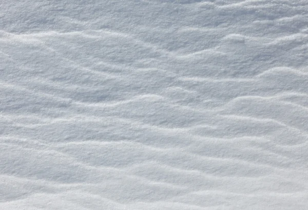 Wavy snow texture — Stock Photo, Image