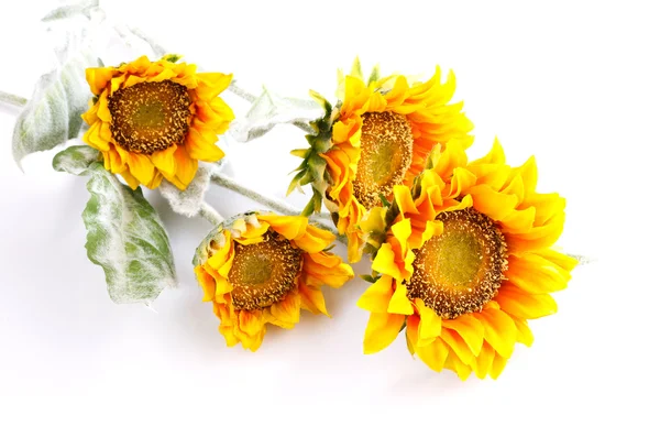 Artificial sunflowers — Stock Photo, Image