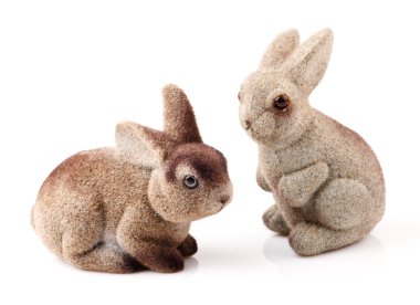 birkaç Paskalya tavşanları