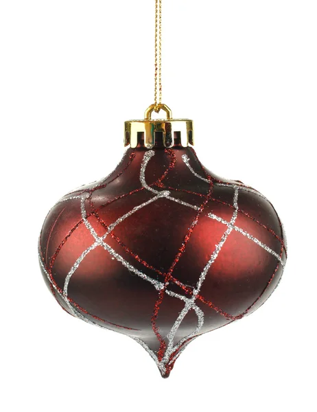 Brown christmas ball — Stock Photo, Image