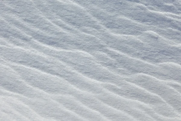 Texture ondulée de neige — Photo