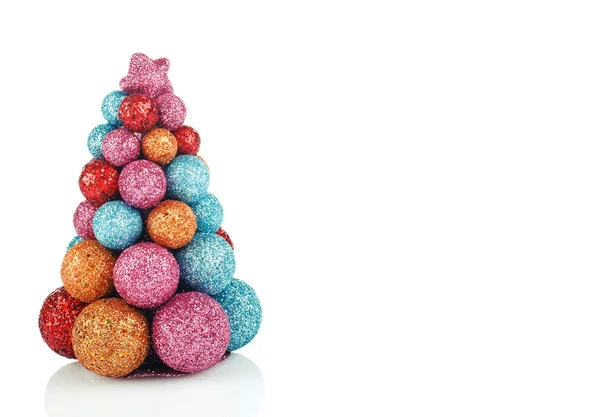 Jul bakgrund med färgglada träd — Stockfoto