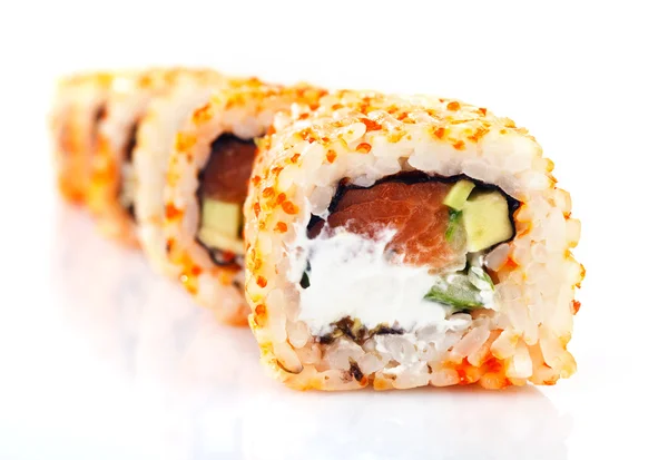 Japanse sushi rolt — Stockfoto