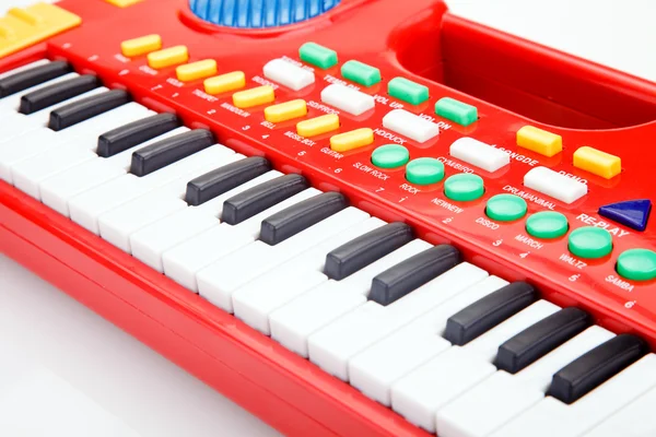 Elektrische speelgoedpiano — Stockfoto