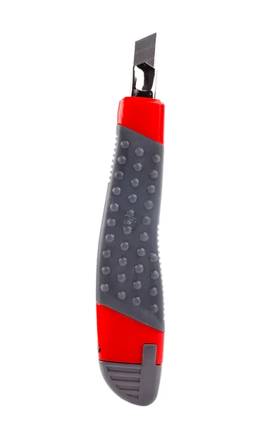 Red stationery knife — Stock Photo, Image