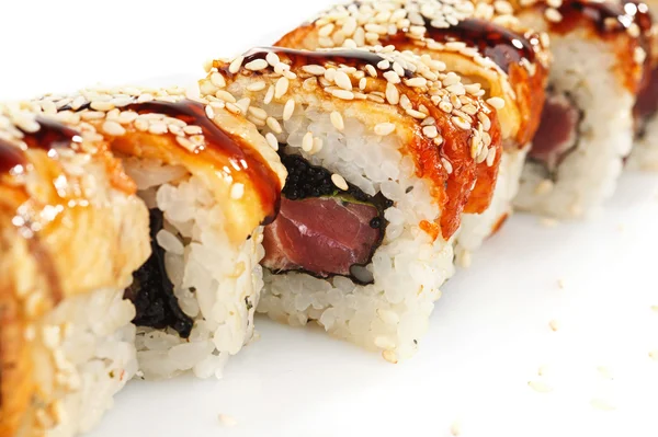 Sushi maki rollen — Stockfoto