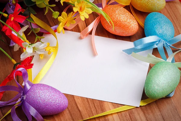 Easter greeting card — Stock Photo, Image