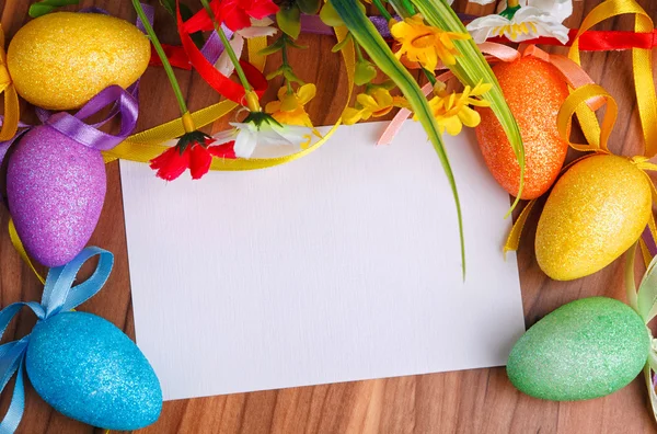 Easter greeting card — Stock Photo, Image