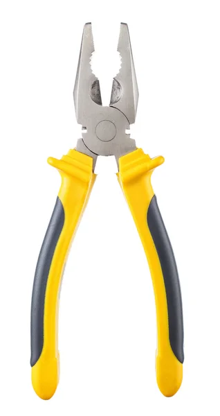 Pliers with yellow - black handle — Stock Photo, Image