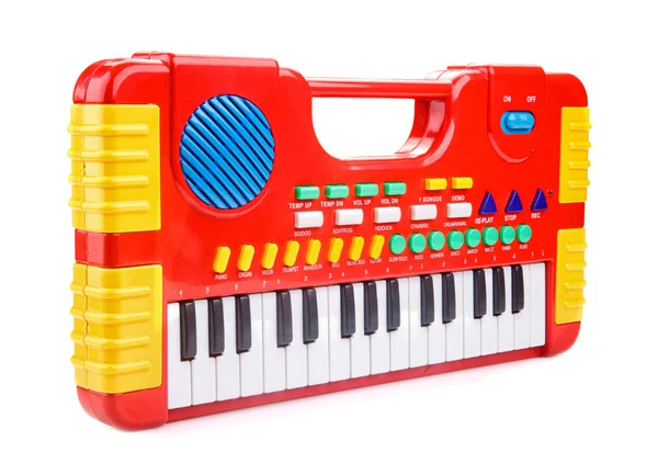 Children toy piano — Stock Photo, Image