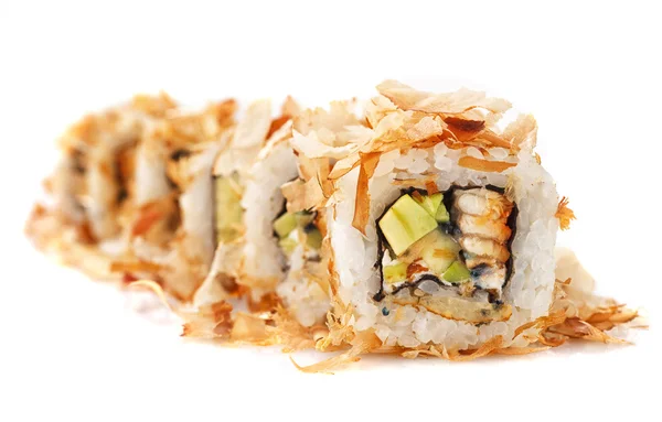 Traditional fresh japanese sushi rolls — Stock Photo, Image