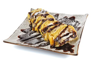 sıcak dondurma tatlı