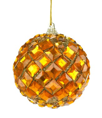 Altın christmas topu