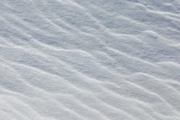 Wavy snow texture — Stock Photo, Image