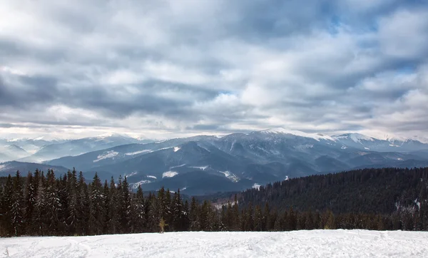 Kış Dağı Manzarası