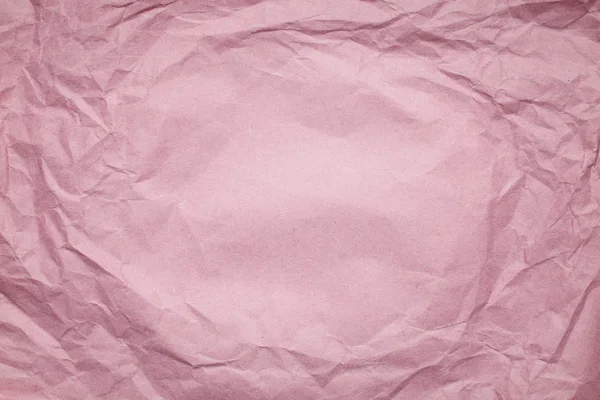 Roze verfrommeld papier — Stockfoto