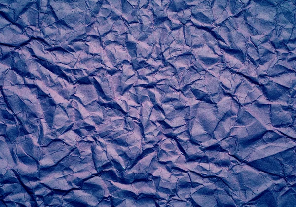 Violet Crumpled paper — Stock Photo, Image