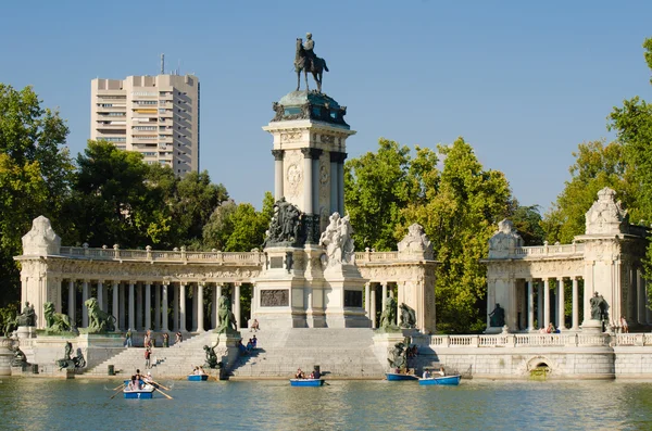 Parco del Buon Retiro. Madrid — Stock fotografie