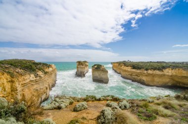 Loch Ard Gorge. Great Ocean Road - Victoria - Avustralya.