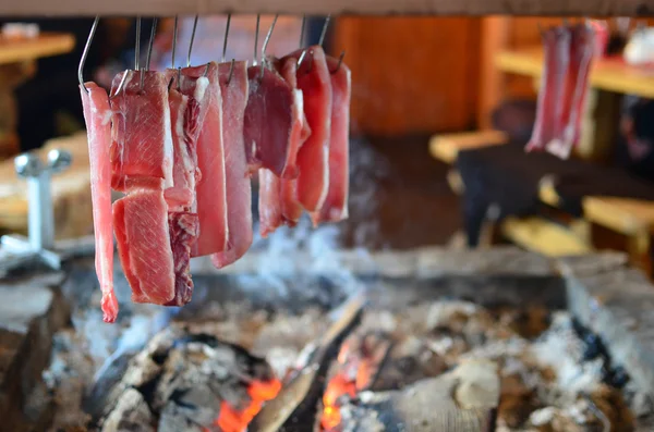 Smoked pork meat — Stock Photo, Image