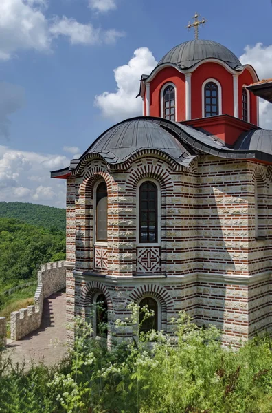 Parte da nova igreja no monastério montenegrino ou Giginski restaurado — Fotografia de Stock
