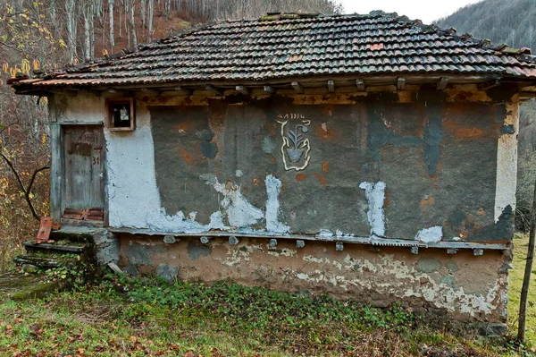 Vasiliovo Bulgarien November 2010 Verlassenes Traditionelles Haus Mit Altem Antiken — Stockfoto