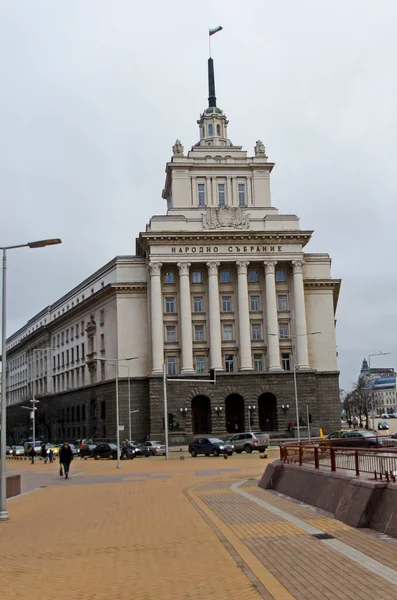 Sofie Bulharsko Prosince 2014 Pohled Novou Budovu Národního Shromáždění Bulharský — Stock fotografie