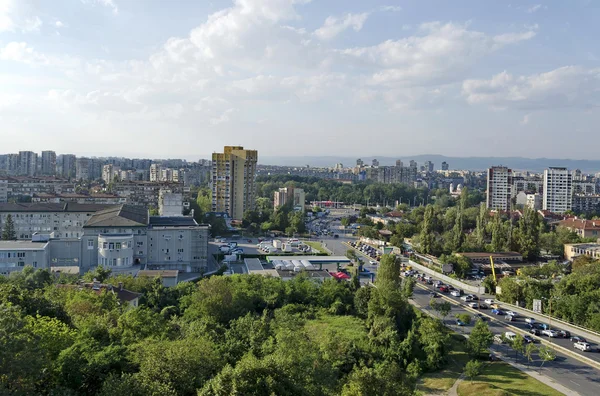 Sofia, Bulgaristan üzerinden Cityscapes — Stok fotoğraf