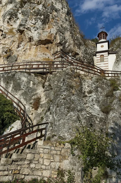 Le monastère rupestre "St Dimitrii de Basarbovo", Bulgarie — Photo